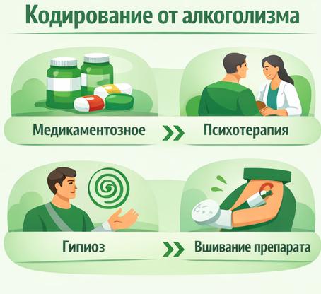 кодирование от алкоголизма в Шатуре Санати